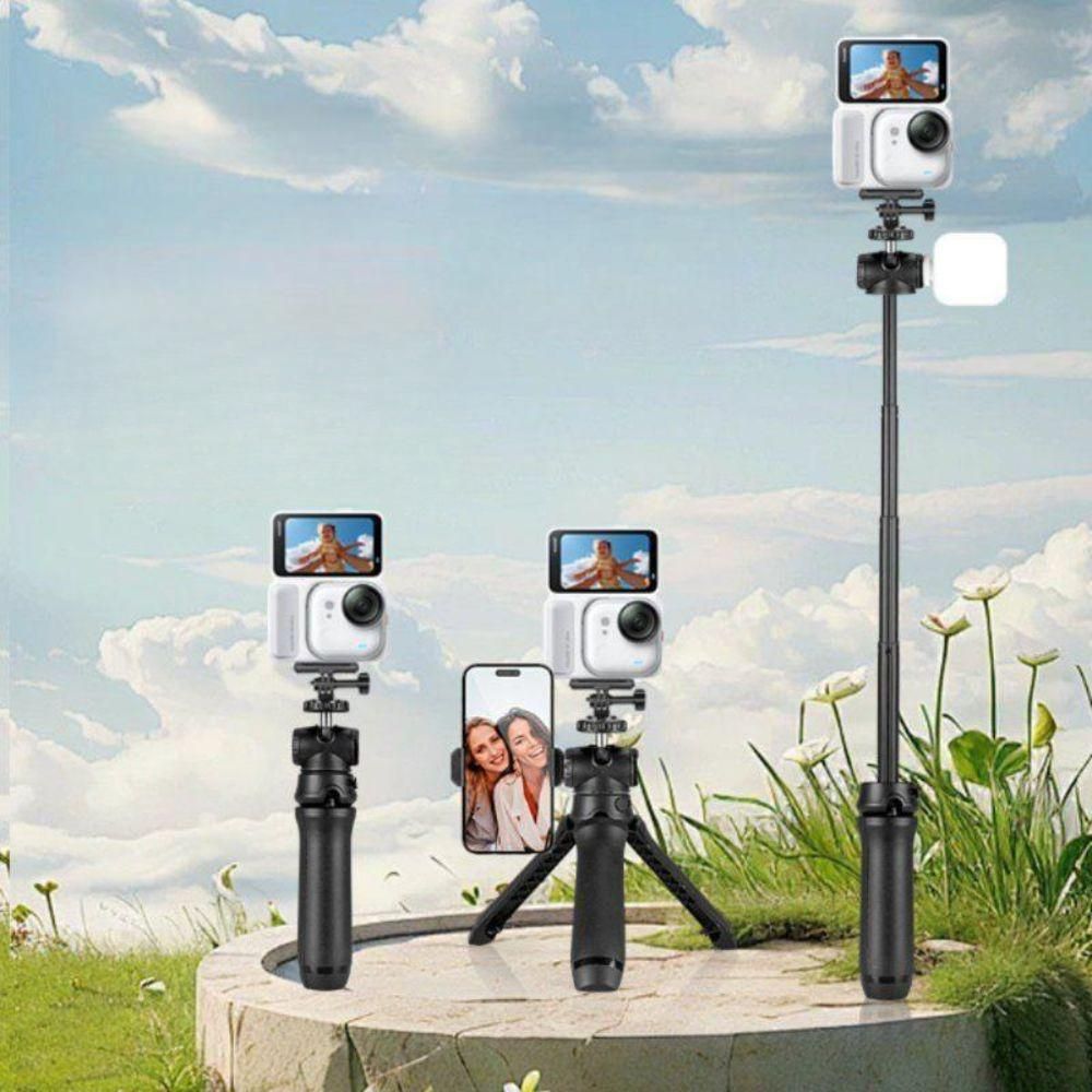 인스타360 고 울트라 셀카봉 그립 셀카 스틱 휴대용 삼각대 스탠드 거치대 - 상품 이미지
