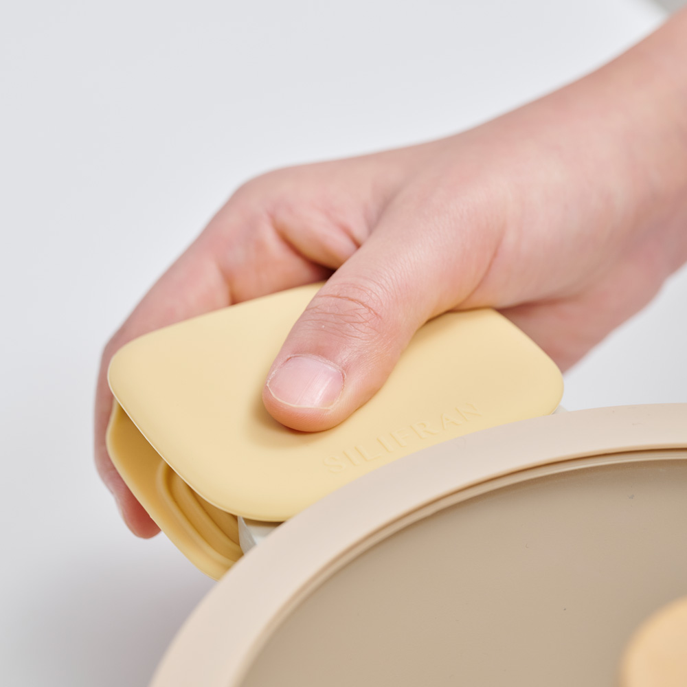 실리프랑 주방장갑 마그넷 실리콘 냄비손잡이 오븐 전자레인지 뚝배기 버터옐로우