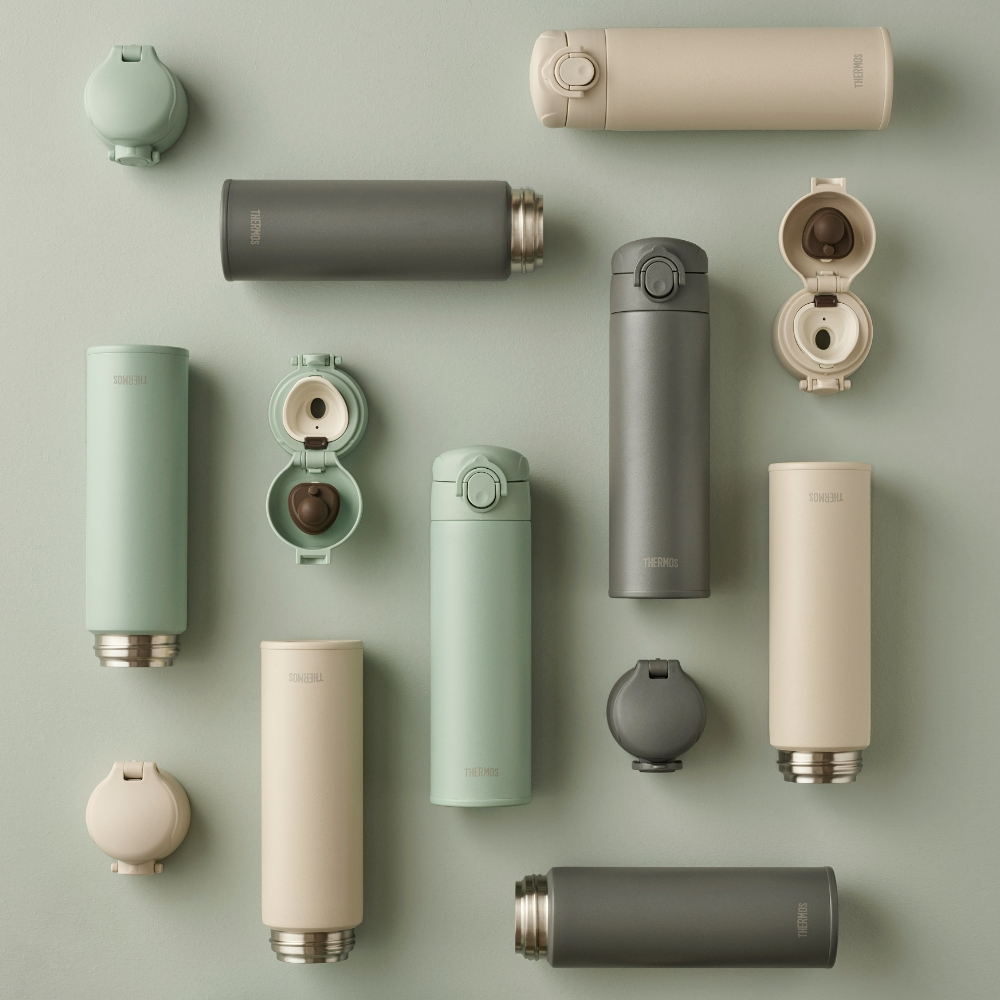 써모스 식기세척기 JOK-500K 500ml 데일리 원터치 파우더 보틀 학생 대학생 직장인 텀블러  보온병 보냉병 제품 이미지