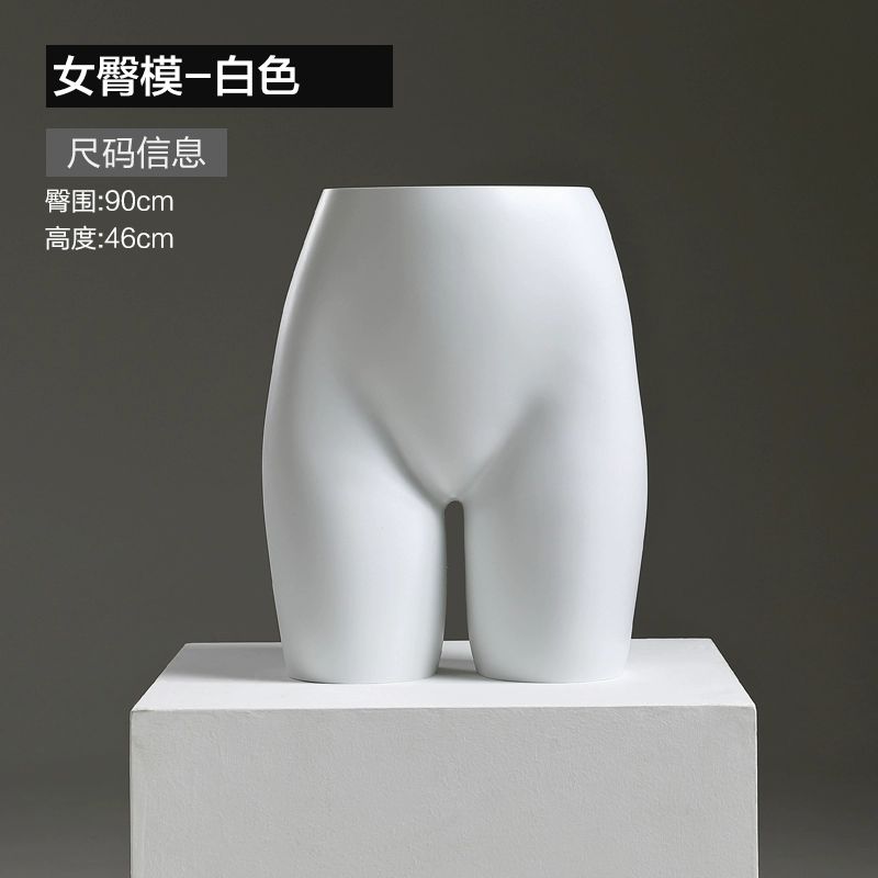 여성 속옷 마네킹 란제리 디스플레이 피팅 스탠드 화이트 팬티모델 공식 기본구성 - 상세 이미지 2