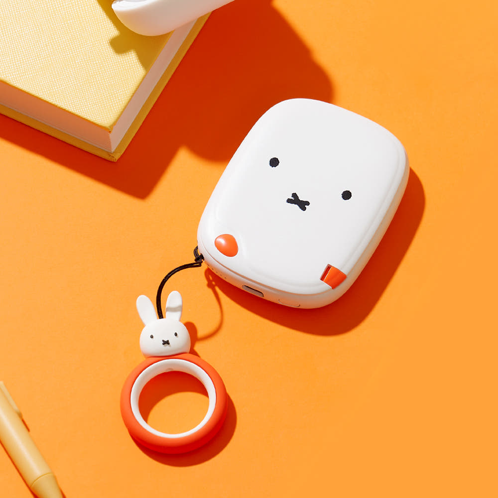 미피 보조배터리 5000mAh 맥세이프 휴대용 캐릭터 에디션 굿즈 블랙 - 상세 이미지 2
