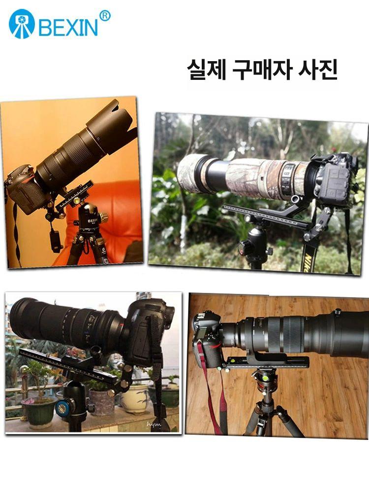 망원 렌즈 지지대 삼각대마운트 삼각대연장 카메라삼각대 F300x38mm 관절식 - 상세 이미지 4