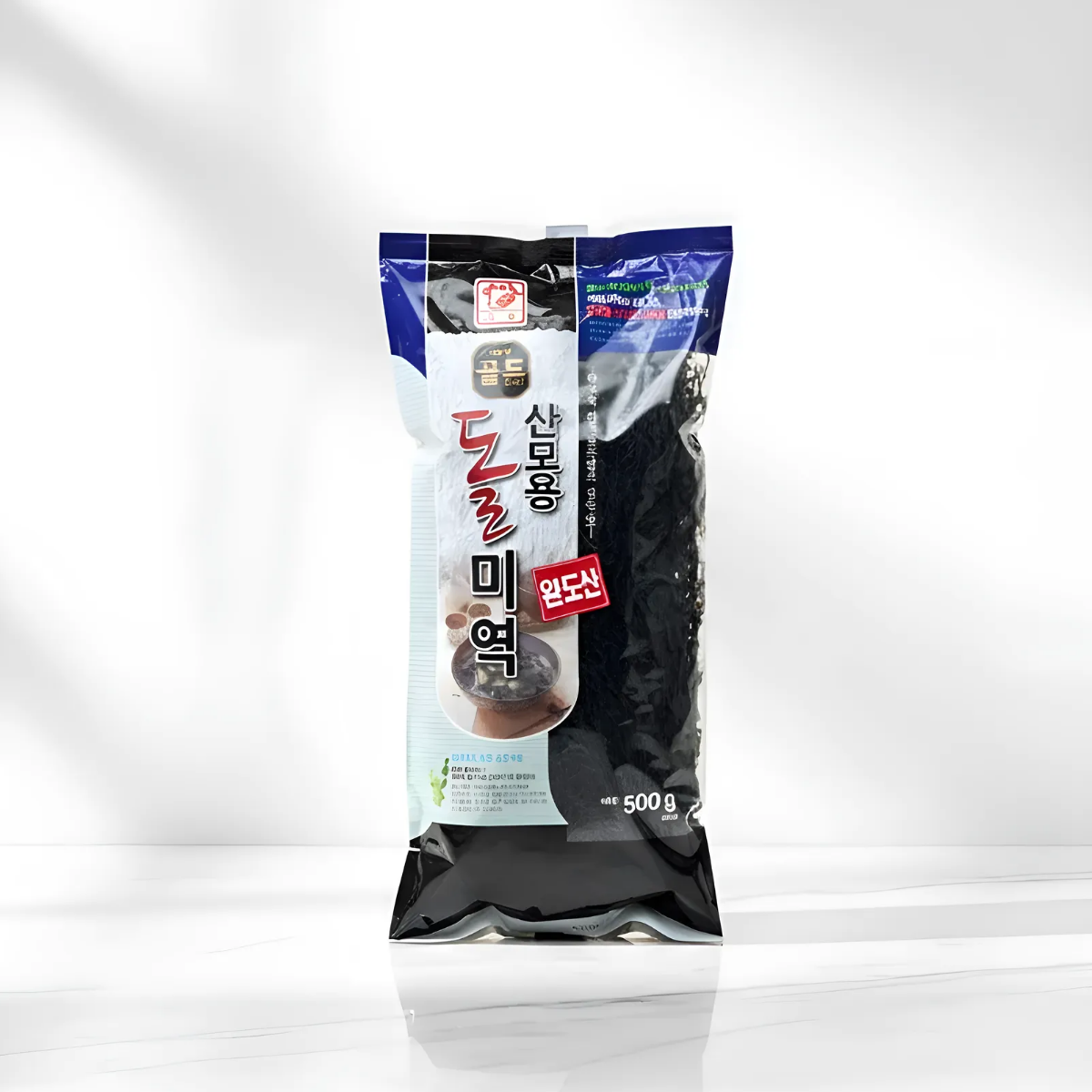 자연산 완도 돌미역 완도미역 산모미역 500g, 2개