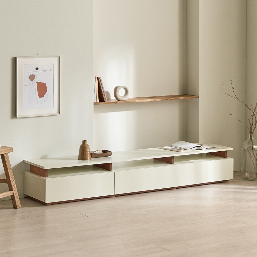 우딕스 코펜 슬림거실장 낮은거실장 1800 D타입