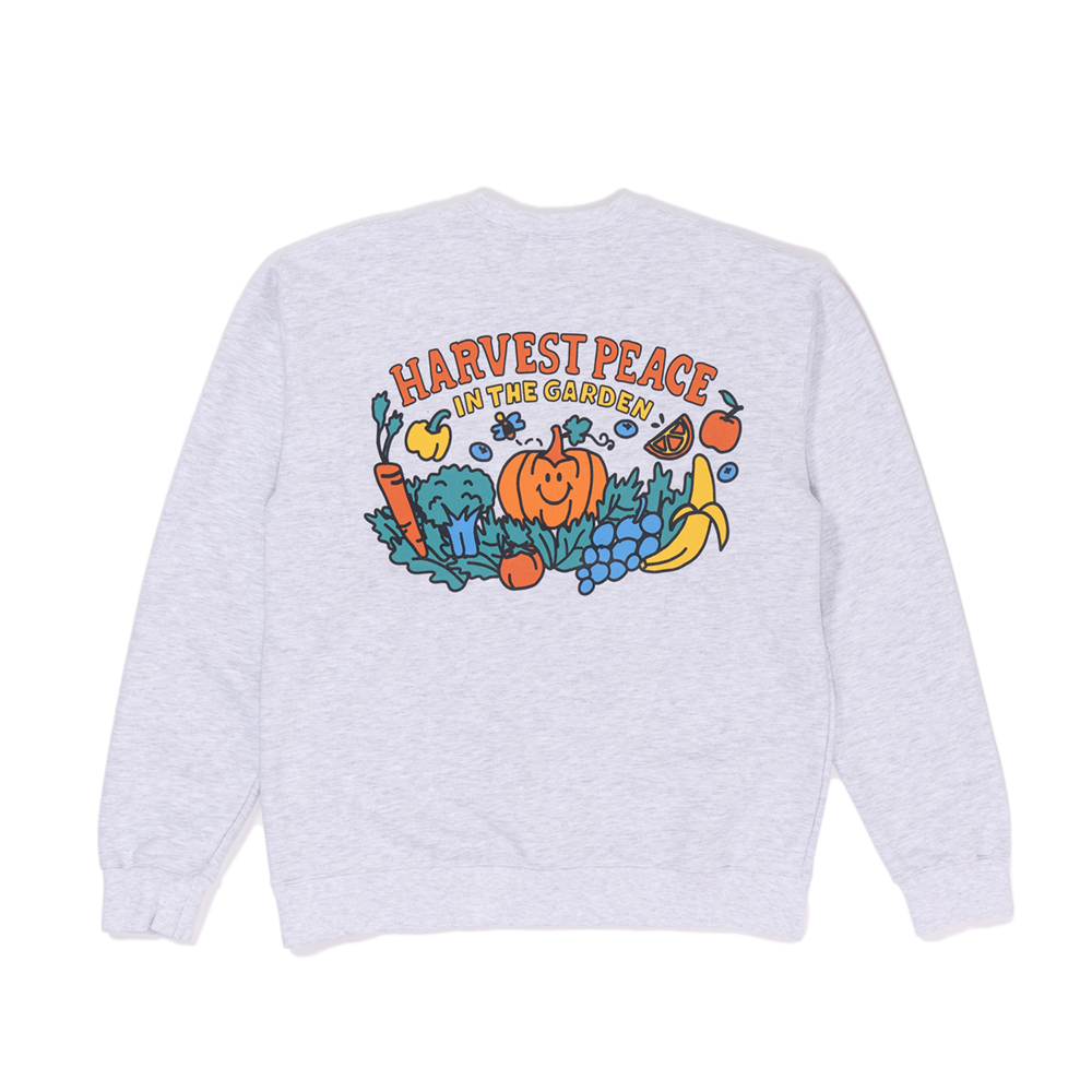 [빅웨이브] 하베스트 피스 스웻 셔츠 (1% 멜란지) 제품 이미지