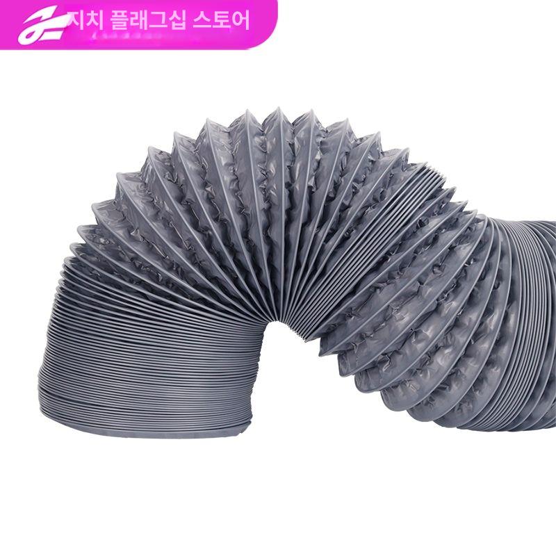 주름 연통 알루미늄주름관 난로 배관 닥트 호일 직경 배기관 알루미늄관 파이프 배관자재 내직경 180mmx8m - 상세 이미지 4