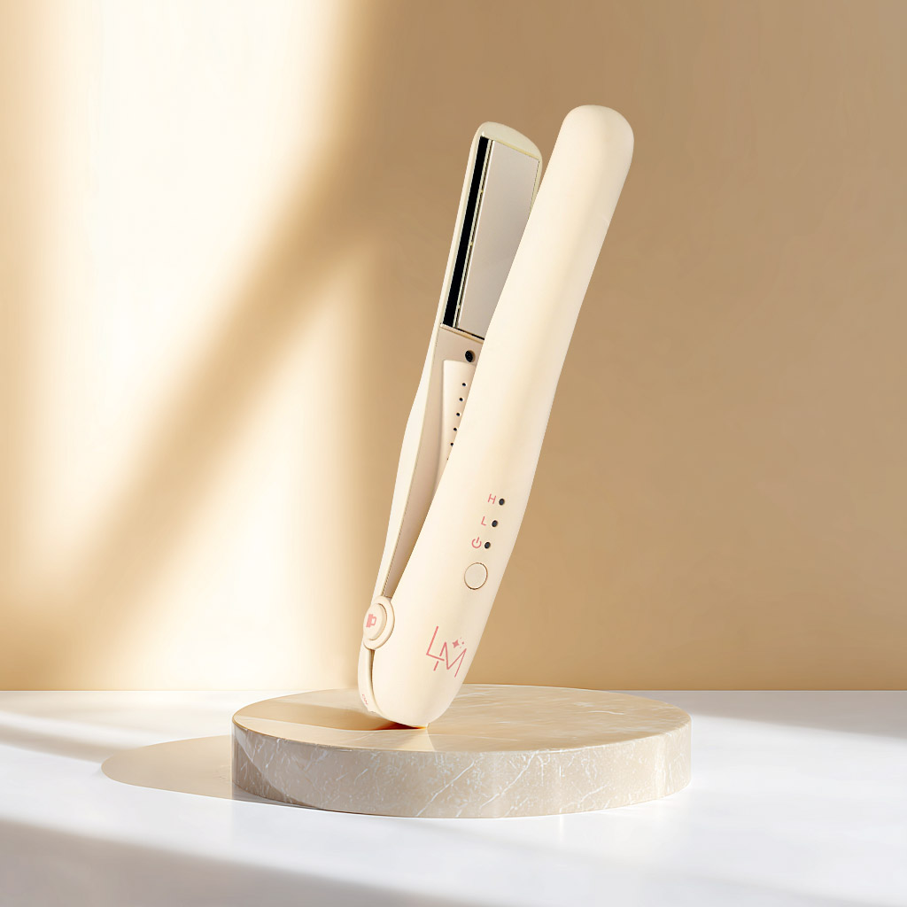 루모스 무선고데기 C타입 충전식 미니 앞머리 뿌리볼륨 휴대용 여행용 매직기