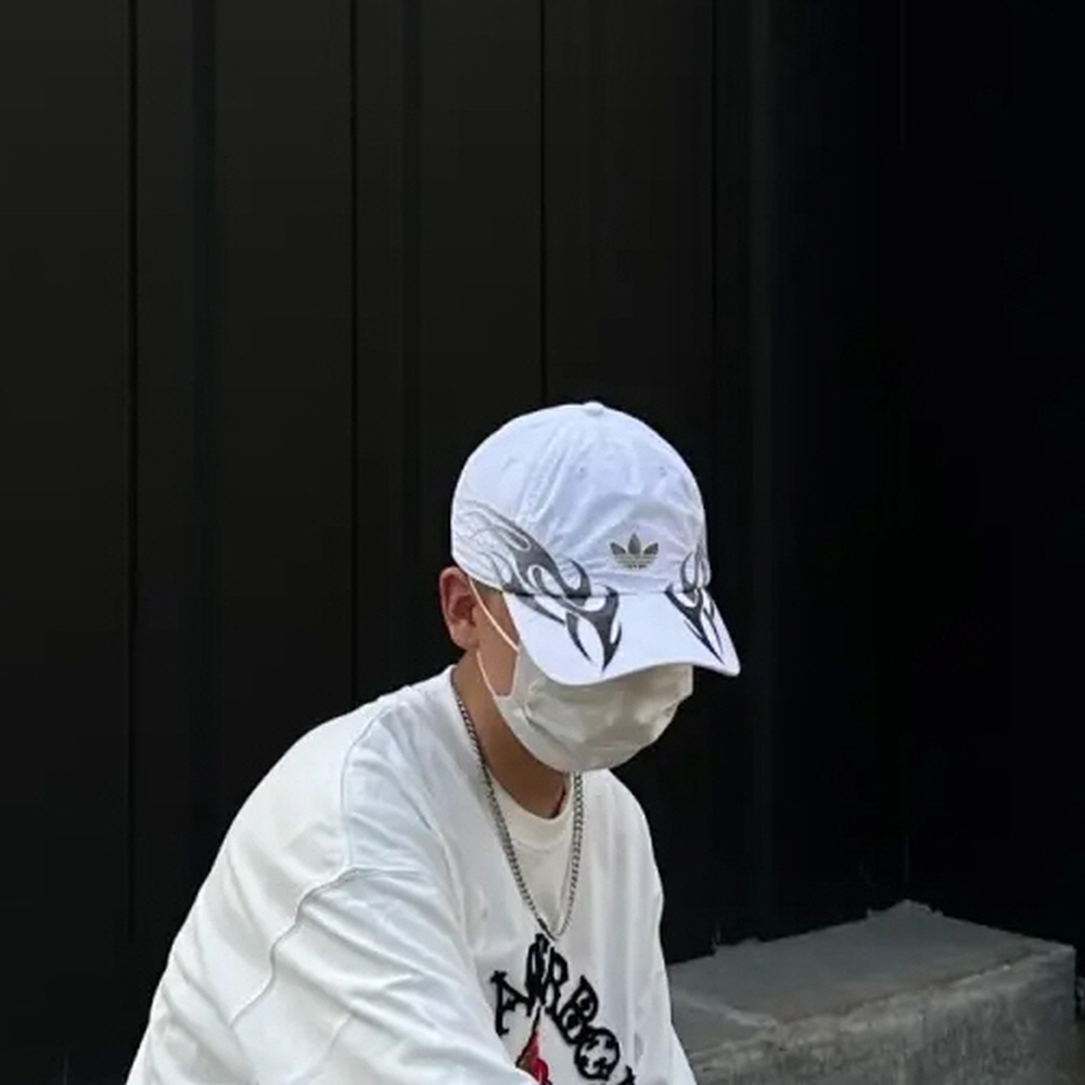 아디다스 오리지널 플레임 캡 볼캡 화이트 JJ2077 - 상세 이미지 2