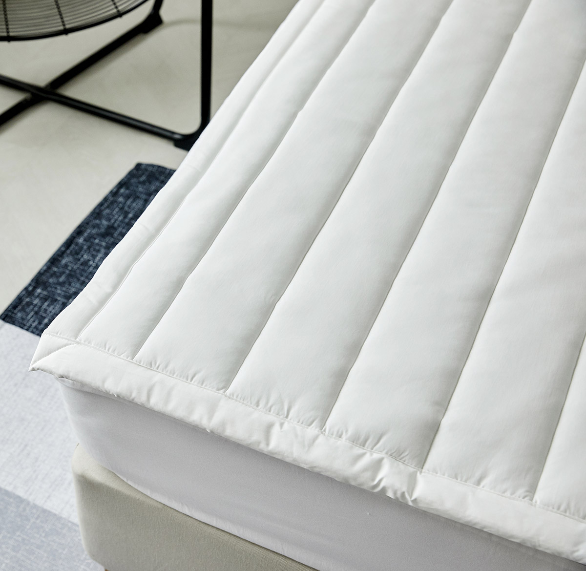엠시베딩 이불패드 알러지케어 패밀리 침대패드 고정밴드 Q
