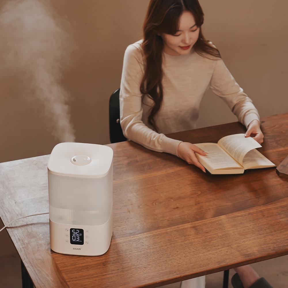 한경희 가정용 4L 복합식가습기 자동습도 무드등 간편세척 신생아 아기 가습기