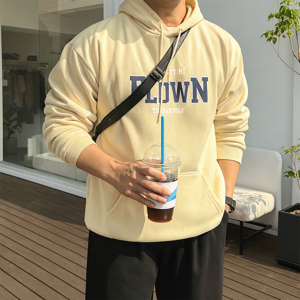 1+1 남자빅사이즈후드티 남자오버핏후드티 0202 - 상세 이미지 2