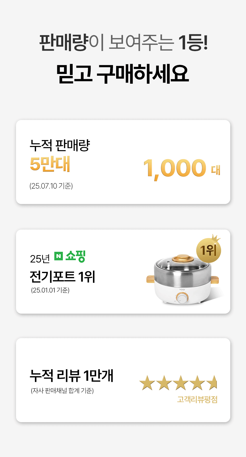 보아르 혼요 멀티쿠커 분리형 전기 샤브샤브 전골 냄비 만능 스마트 쿠커 그릴팬 핫플레이트 상세 이미지 6