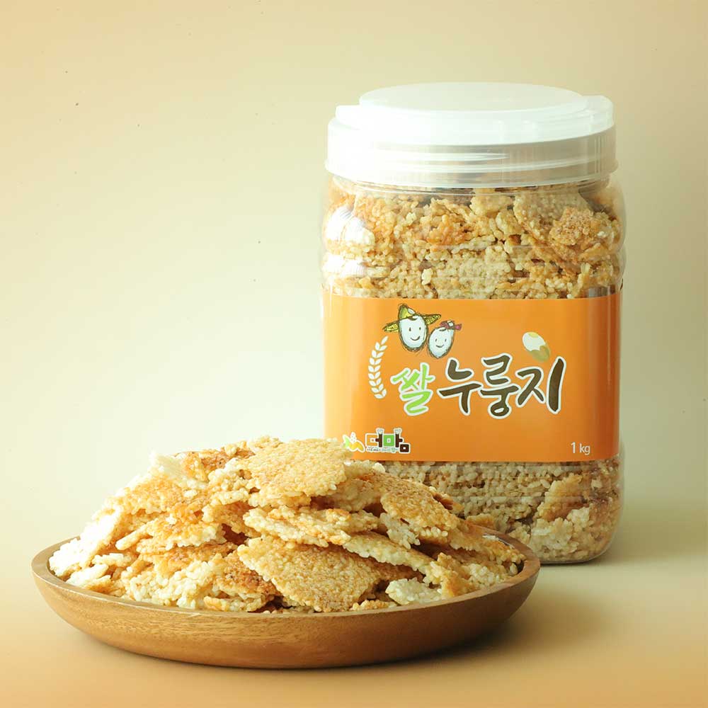 쌀누룽지 더맘 숭늉 끓여먹는 누룽지 1kg - 상품 이미지