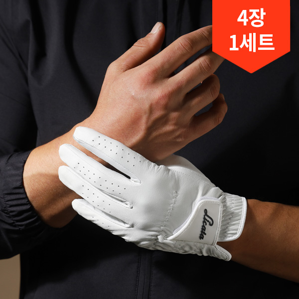 [4장 1세트] 리카타 토네이도 퍼포먼스 양피 골프장갑