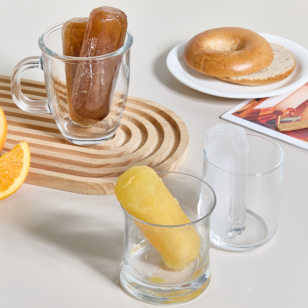 이지앤프리 홈카페 휴대용 텀블러용 빅사이즈 막대 얼음 녹지않는 아이스폴 초대형 막대 얼음틀 아이스트레이 3구 1P+1P