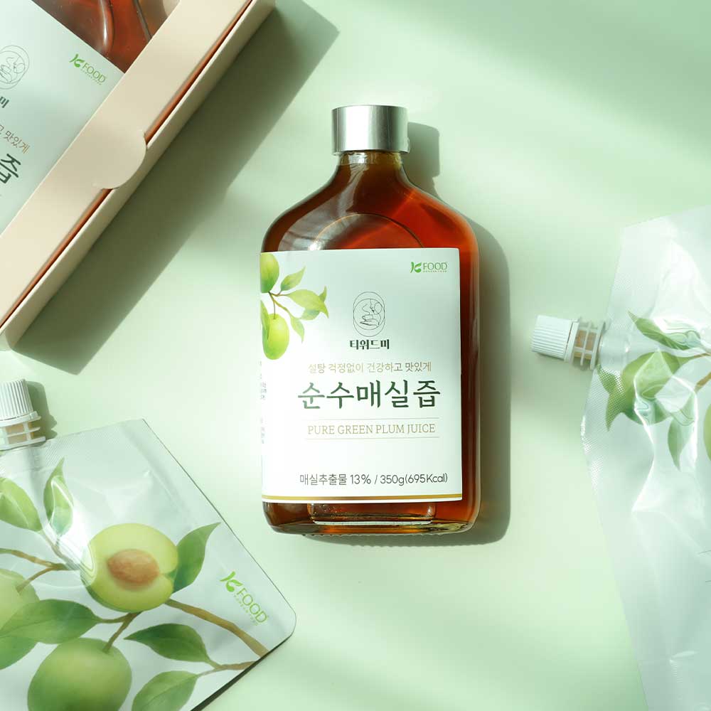 매실청 순수매실즙 저당 티위드미 350g, 1개 - 상세 이미지 3