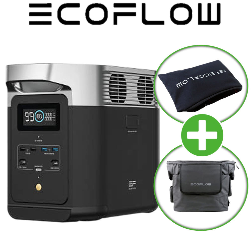 에코플로우 델타 2 인산철 배터리 캠핑 파워뱅크 올인원 AC 220V