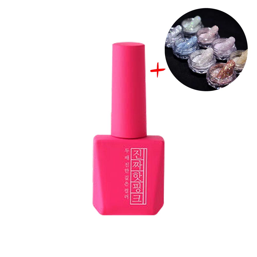 모스티브 칼라 젤폴리쉬 진짜 핫핑크 12ml