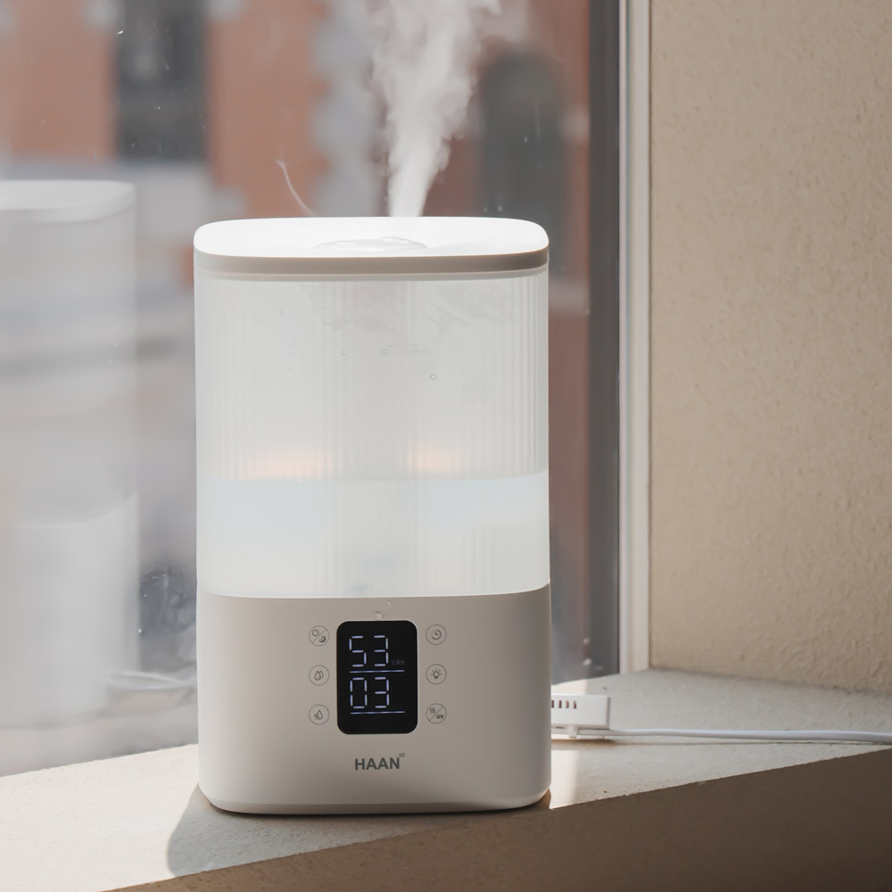 한경희 가정용 4L 복합식가습기 자동습도 무드등 간편세척 신생아 아기 가습기