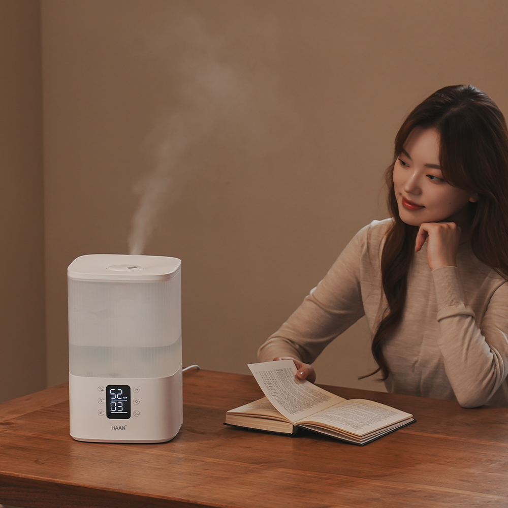 한경희 가정용 4L 복합식가습기 자동습도 무드등 간편세척 신생아 아기 가습기
