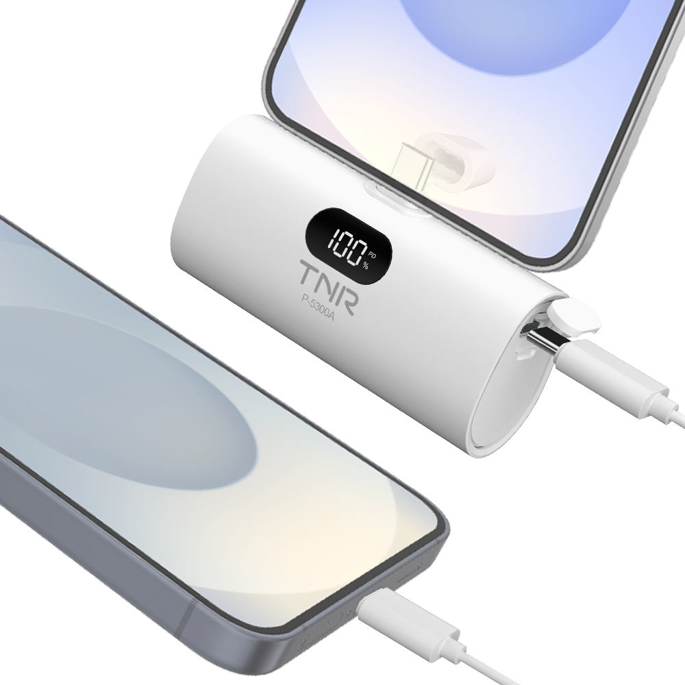 티앤알 삼성셀 국내제조 고속충전 도킹형 보조배터리 P-5300A 5000mAh 22.5W