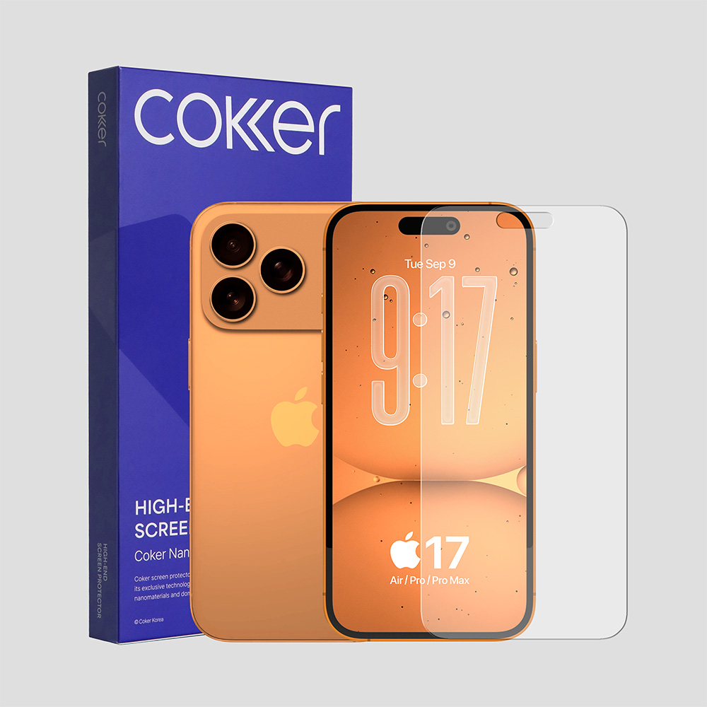 [내일배송] 코커 종이질감 아이폰 액정 보호필름 아이폰17 프로, 2매입