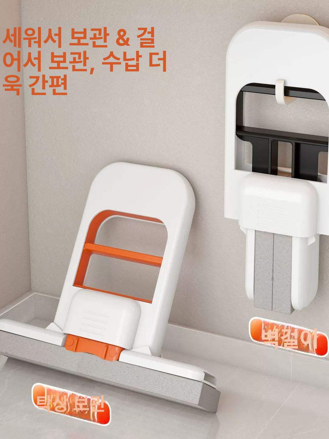 미니행주 스펀지 밀대 대걸레 청소용품 싱크대 화장실 청소 손빨래 걸레 행주 스퀴지 가정용 체험 패키지 1 브러시 바+1 강력 - 상세 이미지 3