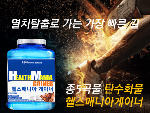 헬스매니아연구소 헬스매니아 게이너 4kg 벌크업용 초코맛