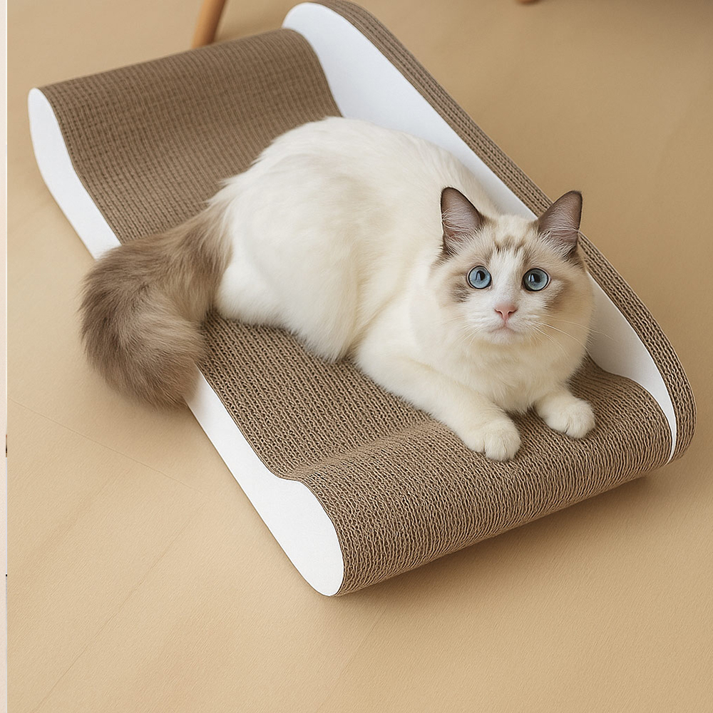 레토 고양이 스크래쳐 소파 대형 70x34cm