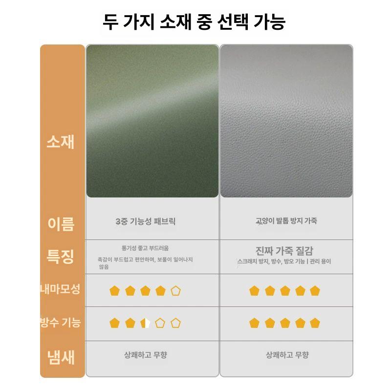 폭좁은쇼파 작은 슬림 테크니컬러 패브릭 쇼파 연한 소파 장의자 거실 연그레이 기술가죽+고탄성 스펀지 1인 80CM 배송 포함+1개 쿠션 - 상세 이미지 3