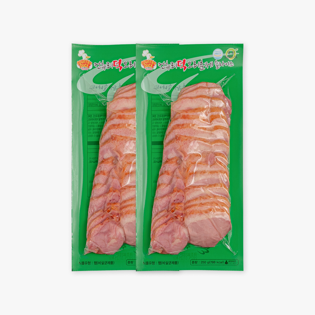 국산 컨츄리덕 오리훈제 250g, 2개 - 상품 이미지