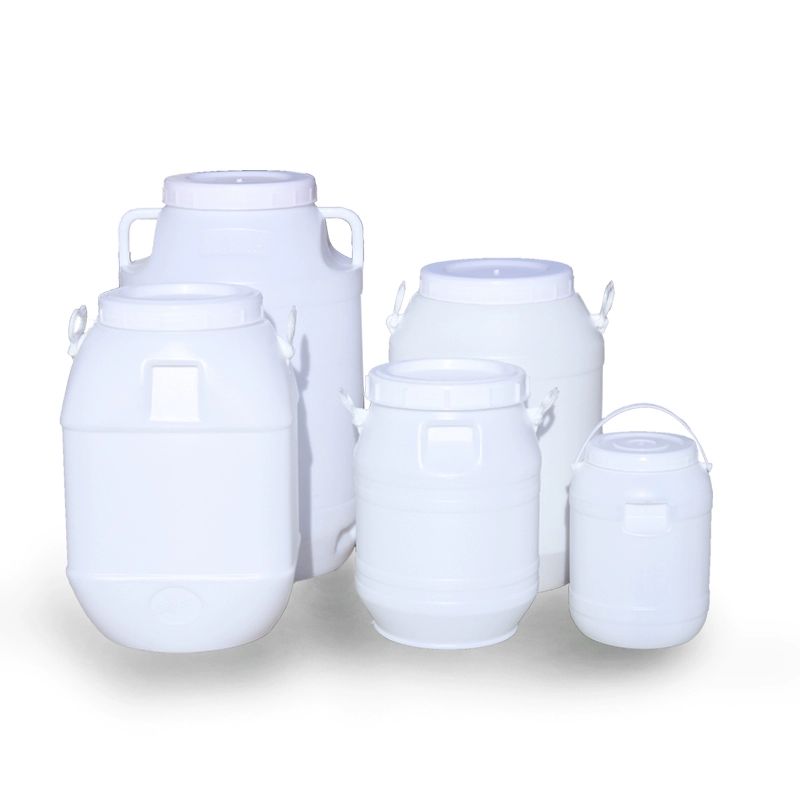 식품용 플라스틱 발효 통 30L 발효통 저장 밀폐 가정용 효소 와인 매우 두꺼운 내부 30L 물 30kg - 상품 이미지