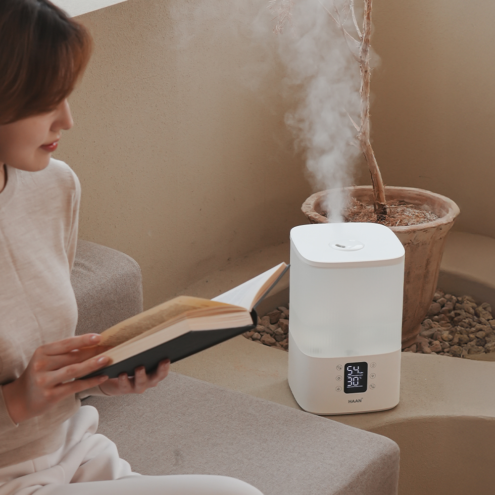 한경희 가정용 4L 복합식가습기 자동습도 무드등 간편세척 신생아 아기 가습기