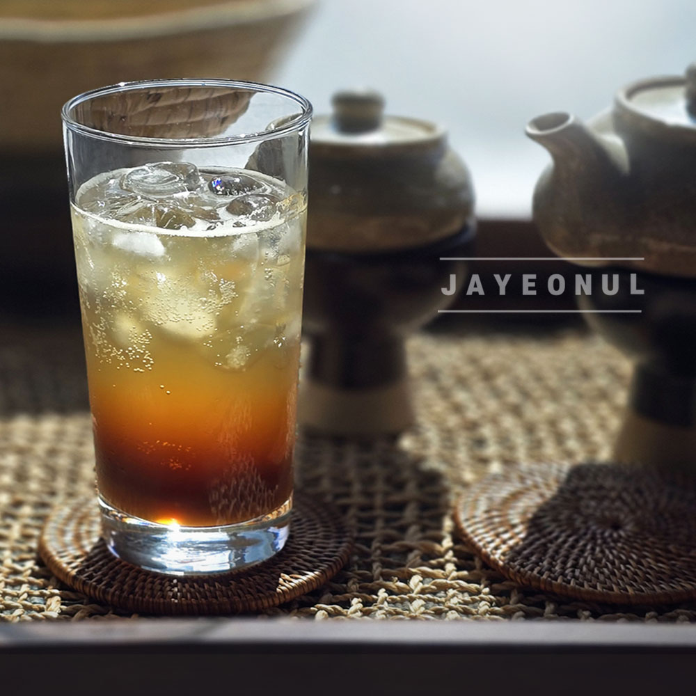 국내산 유기농 생강청 500ml 유리병 수제 착즙 생강차 진저라떼 이미지 8