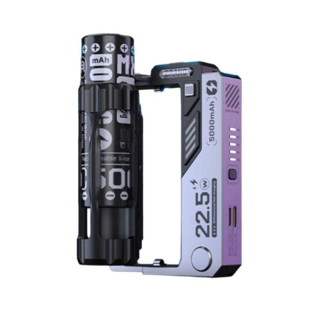건전지 보조배터리 어댑터 고출력 고속충전 공급 실버 1개 배터리 5000mAh - 상세 이미지 2