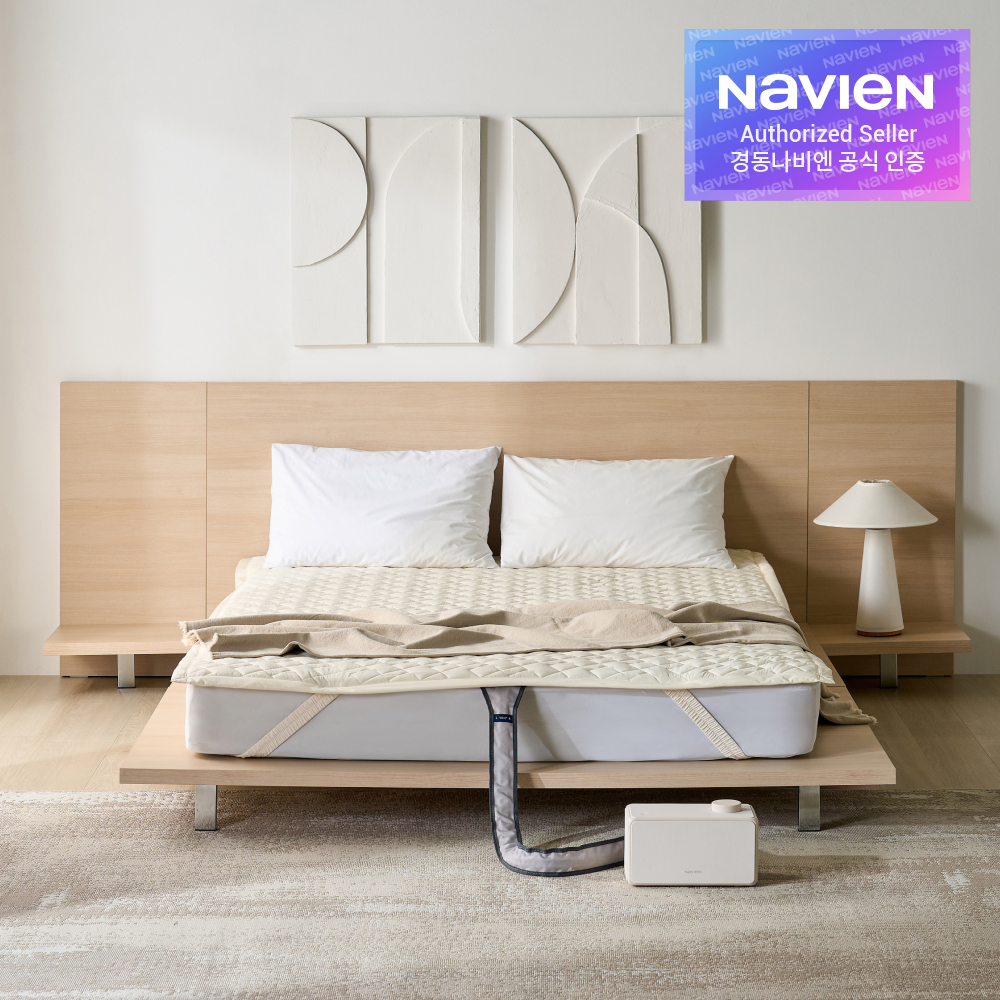 [최고급 사양] [경동나비엔] 온수매트 숙면매트 슬림형 EMW721 킹(분리난방), 165x195cm