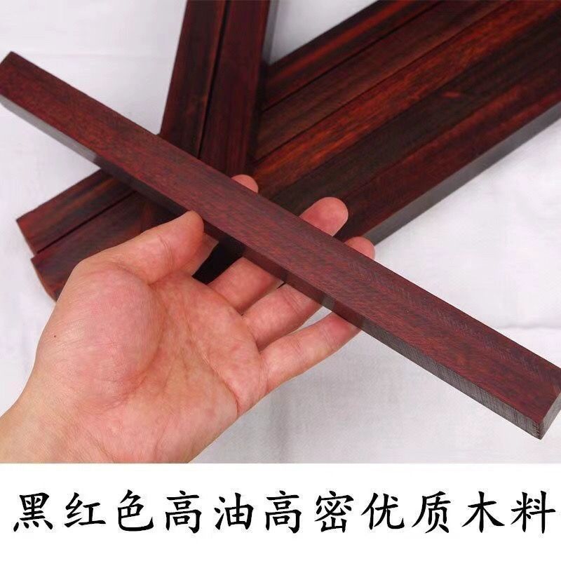 목재 흑단 음핑고 DIY재료 나무 목봉 원목 특수목 공예 30x2.2x2.2cm 1개 - 상세 이미지 3