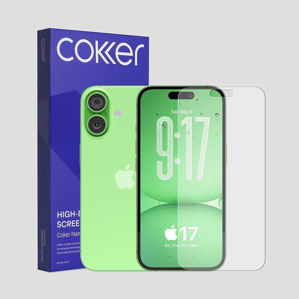 [내일배송] 코커 종이질감 아이폰 액정 보호필름 아이폰17, 2매입