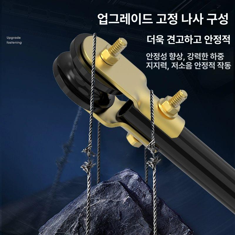 고출력 대형 실링팬 천장형 물류창고 환풍기 공업용 작업장 사무실 창고 6엽 80inch 2.0m 창고 A - 상세 이미지 4