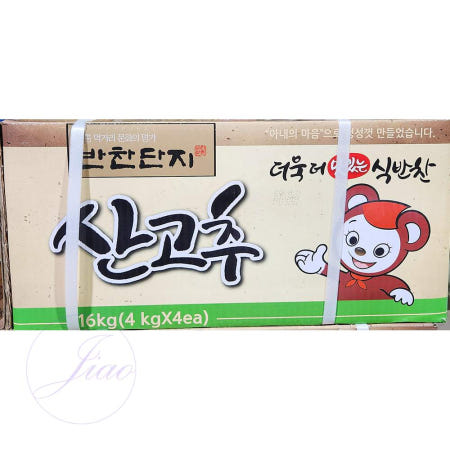 지아오 산고추 절임 4k x4p 장아찌종류