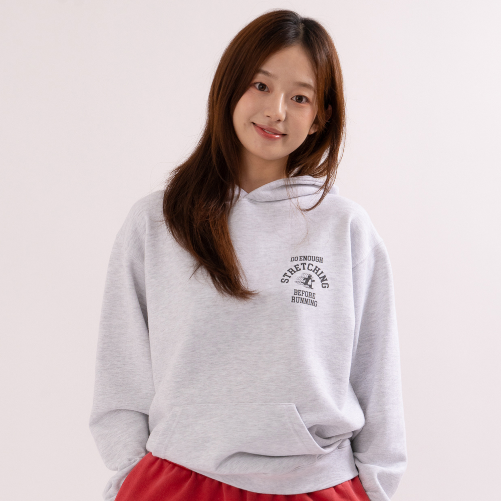 [빅웨이브] 스트레칭 팽귄 후드 (1% 멜란지) 이미지 4