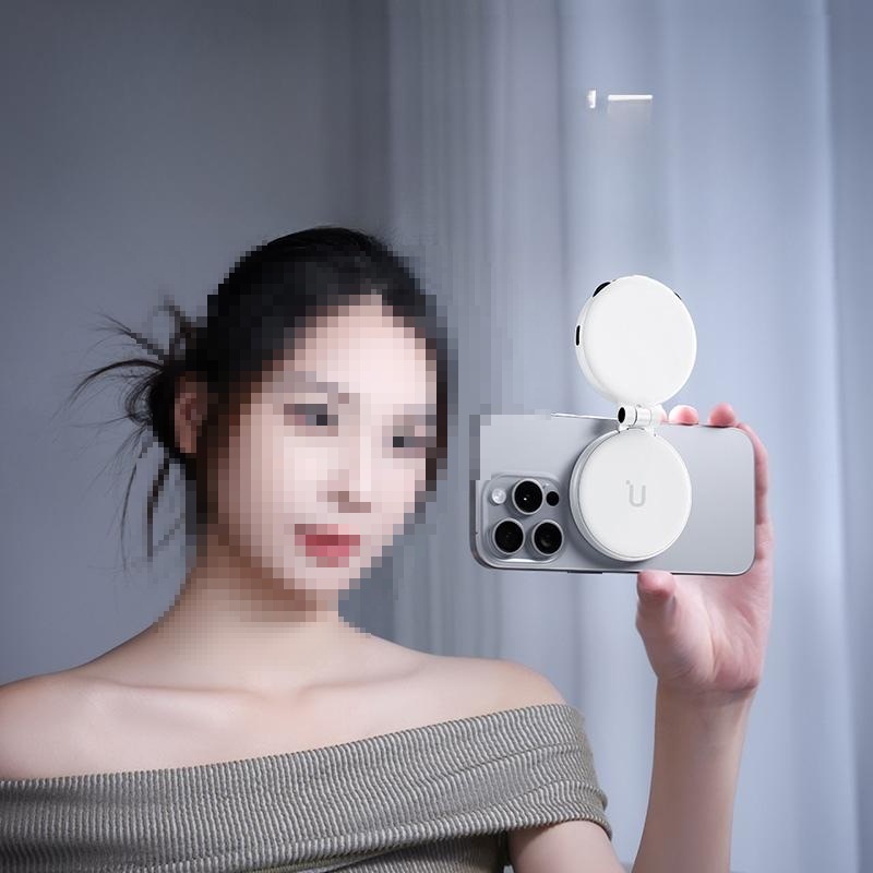 마그네틱 맥세이프거치대 셀카 촬영 손잡이 변색없는 스마트폰 조명 블랙 MA35 촬영보조장치 - 상세 이미지 3