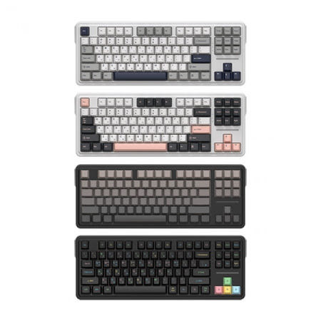 앱코 AK87 3모드 OTEMU 특주축 유무선 기계식 다크 그라데이션 (멜론축)