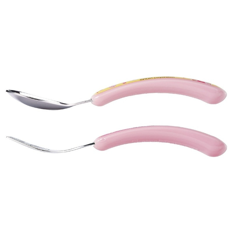 [발주상품 2~4 영업일 후 발송예정] 스케이터 메루짱 캐릭터 스테인리스 베이비 스푼 포크 세트 SFBS1 - 주방·식기 - 하카타몰