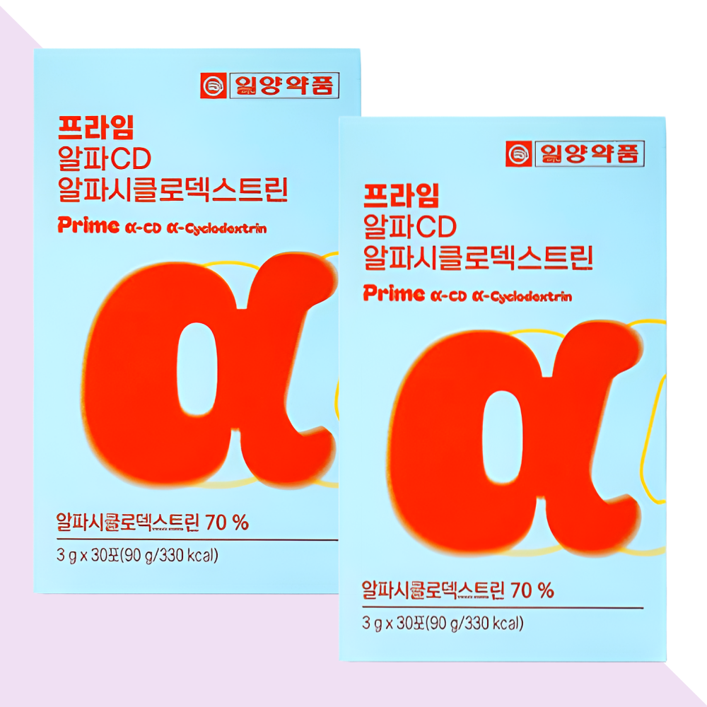 일양약품 알파CD 알파시디 알파시클로덱스트린 30포X2박스 - 상품 이미지