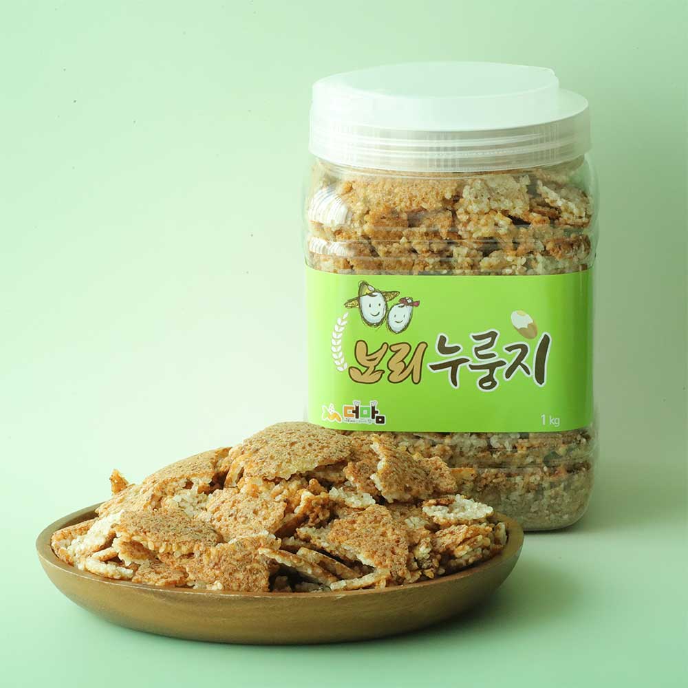 보리누룽지 더맘 숭늉 끓여먹는 누룽지 1kg - 상품 이미지