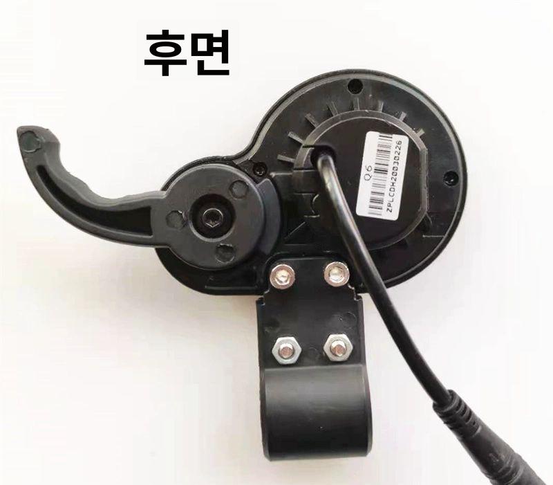 전동킥보드 속도조절기 계기판 액정 수리키트 디스플레이 스쿠터 속도계 스로틀 부품 36v 속도계 6핀원형플러그 - 상세 이미지 4