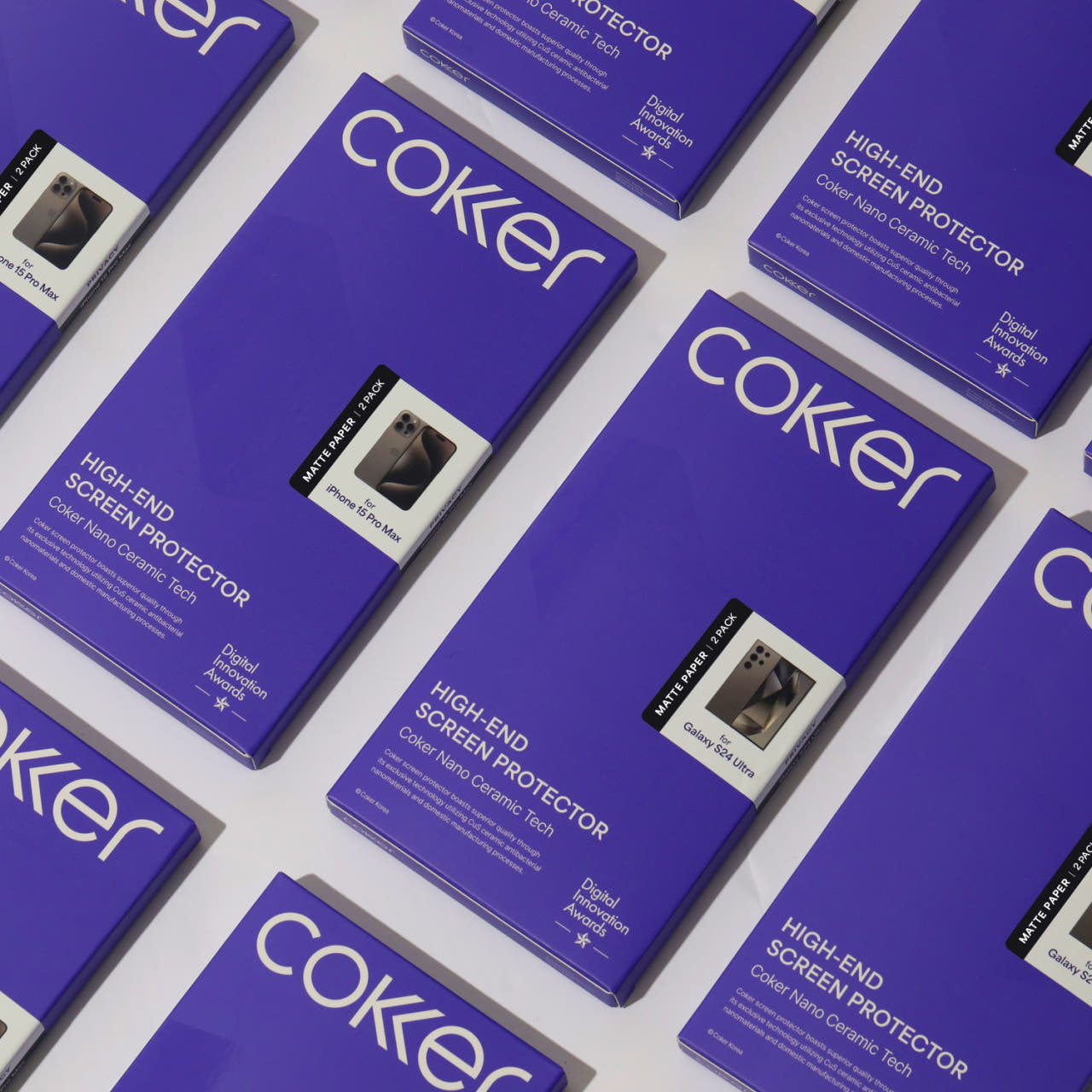 [내일배송] 코커 종이질감 아이폰 액정 보호필름 아이폰17, 2매입