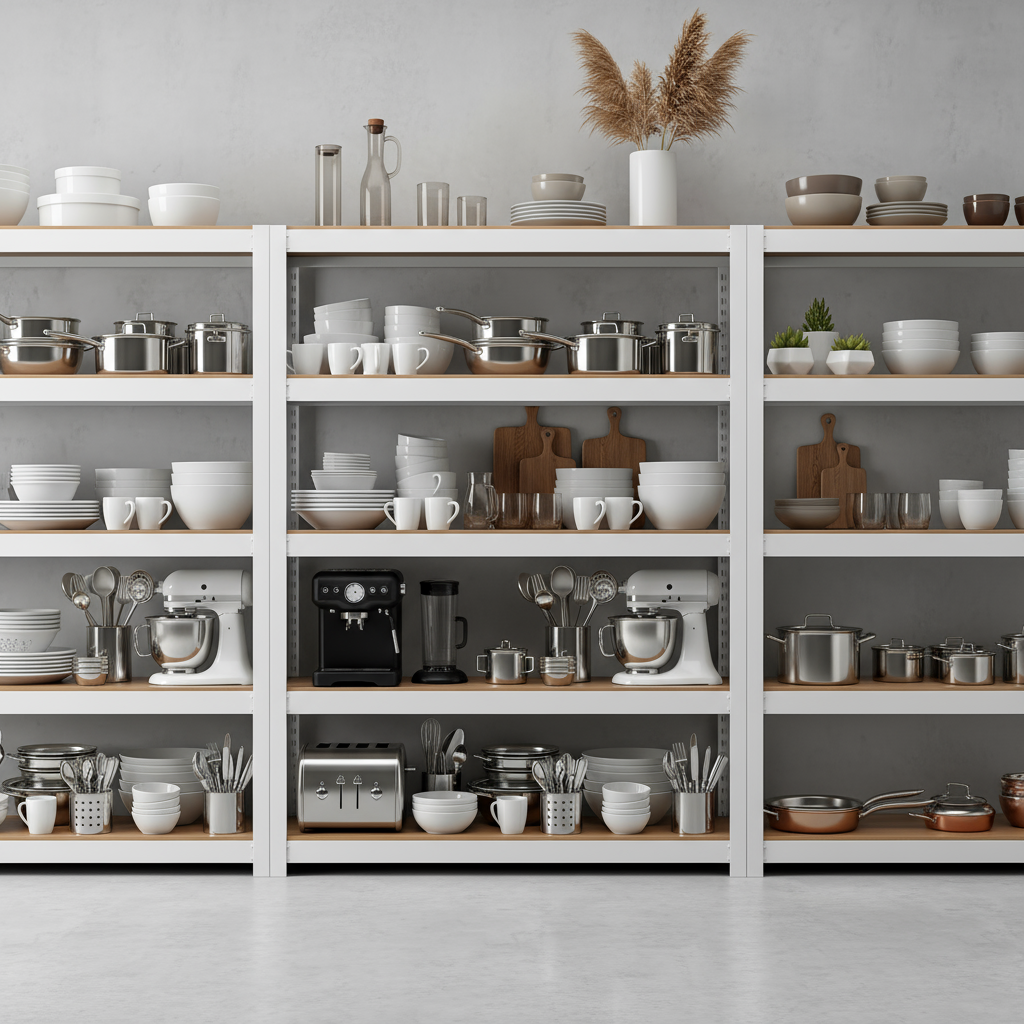 선반 수납선반 다용도 팬트리 무볼트 조립 랙 거실 선반장 3153151500 5단