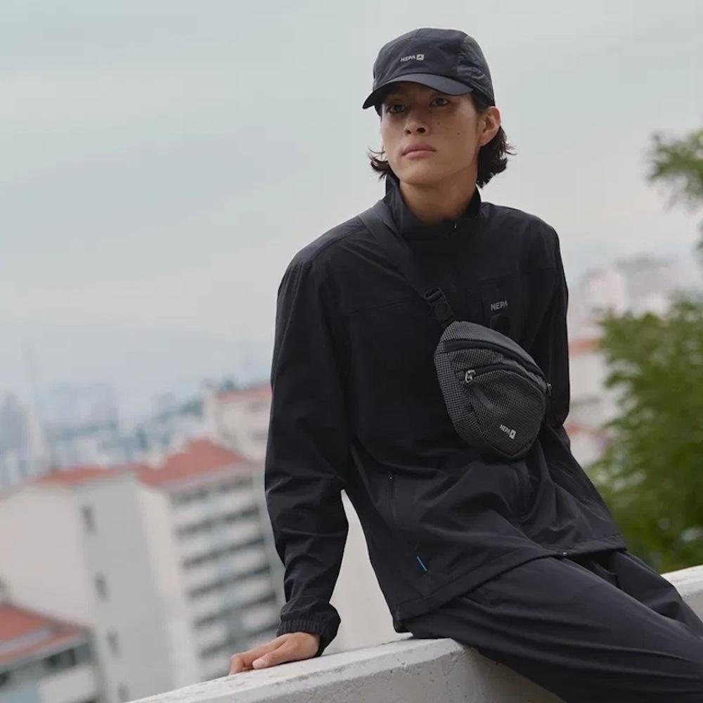 네파 트레이닝 남성 자켓 우븐 나일론 스판 집업 - 상세 이미지 2